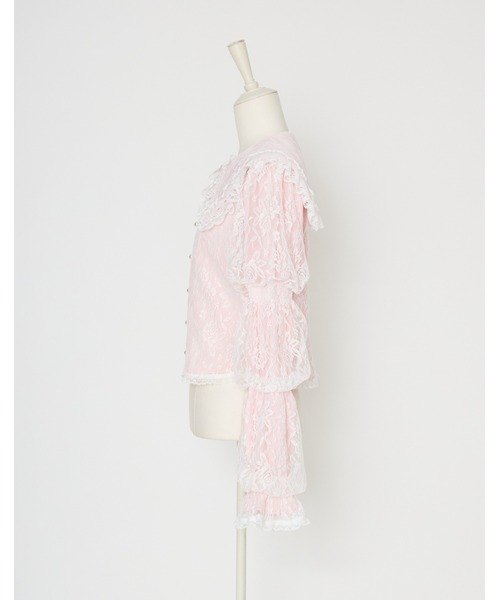mellfy memory(メルフィーメモリー)の「Melty sailor lace blouse(シャツ/ブラウス・レディース・ピンク/ホワイト・FREE)」の18枚目の写真