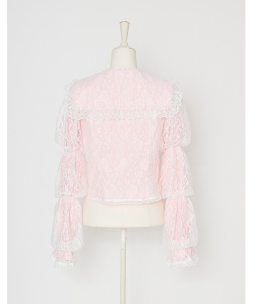 mellfy memory(メルフィーメモリー)の「Melty sailor lace blouse(シャツ/ブラウス・レディース・ピンク/ホワイト・FREE)」の19枚目の写真