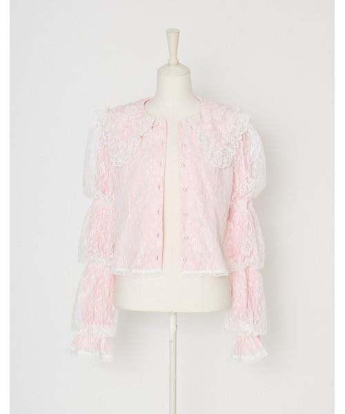 mellfy memory(メルフィーメモリー)の「Melty sailor lace blouse(シャツ/ブラウス・レディース・ピンク/ホワイト・FREE)」の20枚目の写真