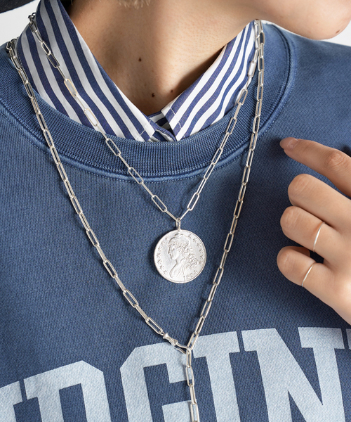 GIGI(ジジ)の「【GIGI/ジジ】Artemis capped bust necklace(ネックレス・レディース・シルバー・FREE)」の5枚目の写真