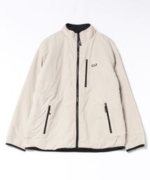 GERRY（ジェリー）の「GEERY / ジェリー ナイロン × ソフトボア リバーシブル スタンドカラージャケット 撥水 UVカット 2WAY フリースブルゾン（その他アウター）」