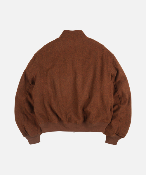 FRIZMWORKS(フリズムワークス)の「ウールフライトジャケット _ メープル(ブルゾン・メンズ・その他・SMALL/MEDIUM/LARGE/X-LARGE)」の3枚目の写真