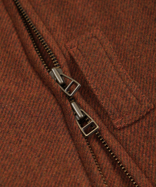 FRIZMWORKS(フリズムワークス)の「ウールフライトジャケット _ メープル(ブルゾン・メンズ・その他・SMALL/MEDIUM/LARGE/X-LARGE)」の6枚目の写真