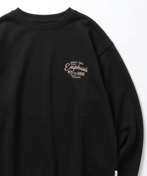 POWER TO THE PEOPLE(パワートゥーザピープル)の「2026AW POWER TO THE PEOPLE/パワートゥザピープル オーバーサイズ 裏毛 オバケ/タイガー/ウマ/ネコ刺繍 スウェットトレーナー レディース メンズ(スウェット・メンズ・アッシュグレー/グリーン/ブラック系その他/ホワイト系その他/アイボリー/グレー系その他/ネイビー/ブラック・M/LL/L)」の4枚目の写真