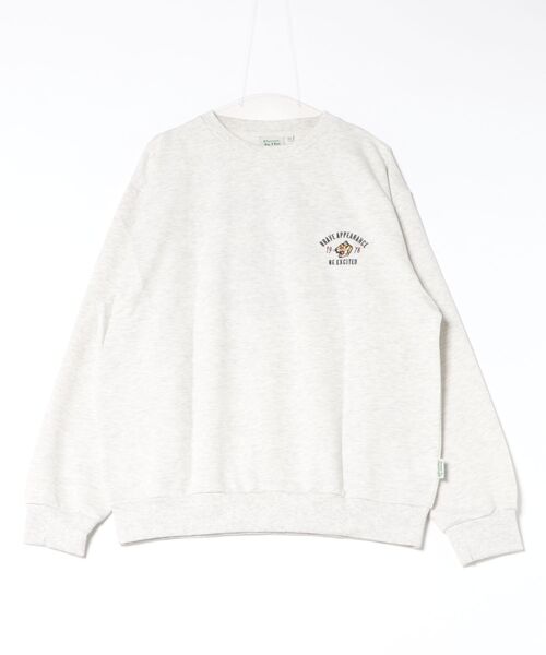 POWER TO THE PEOPLE(パワートゥーザピープル)の「2026AW POWER TO THE PEOPLE/パワートゥザピープル オーバーサイズ 裏毛 オバケ/タイガー/ウマ/ネコ刺繍 スウェットトレーナー レディース メンズ(スウェット・メンズ・アッシュグレー/グリーン/ブラック系その他/ホワイト系その他/アイボリー/グレー系その他/ネイビー/ブラック・M/LL/L)」の16枚目の写真