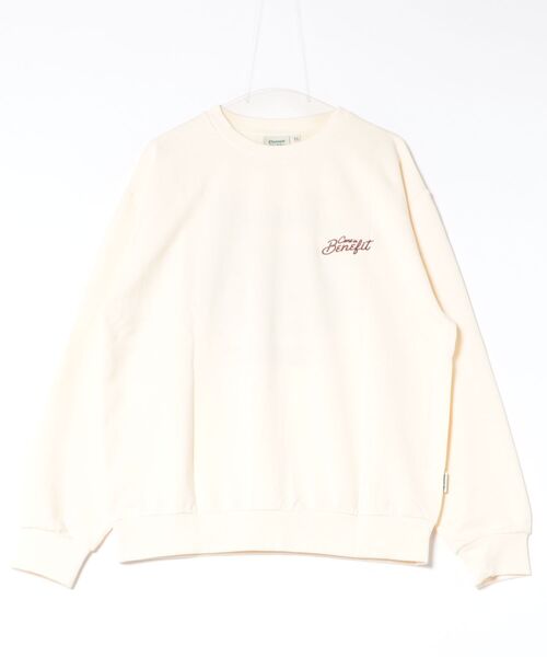 POWER TO THE PEOPLE(パワートゥーザピープル)の「2026AW POWER TO THE PEOPLE/パワートゥザピープル オーバーサイズ 裏毛 オバケ/タイガー/ウマ/ネコ刺繍 スウェットトレーナー レディース メンズ(スウェット・メンズ・アッシュグレー/グリーン/ブラック系その他/ホワイト系その他/アイボリー/グレー系その他/ネイビー/ブラック・M/LL/L)」の12枚目の写真