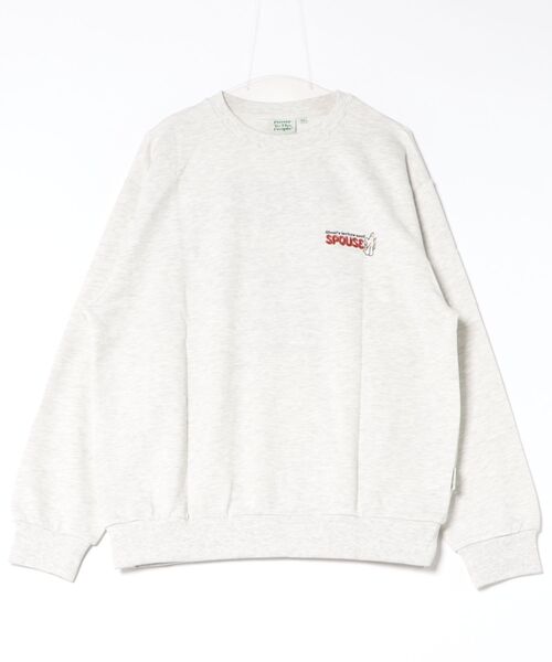 POWER TO THE PEOPLE(パワートゥーザピープル)の「2026AW POWER TO THE PEOPLE/パワートゥザピープル オーバーサイズ 裏毛 オバケ/タイガー/ウマ/ネコ刺繍 スウェットトレーナー レディース メンズ(スウェット・メンズ・アッシュグレー/グリーン/ブラック系その他/ホワイト系その他/アイボリー/グレー系その他/ネイビー/ブラック・M/LL/L)」の20枚目の写真