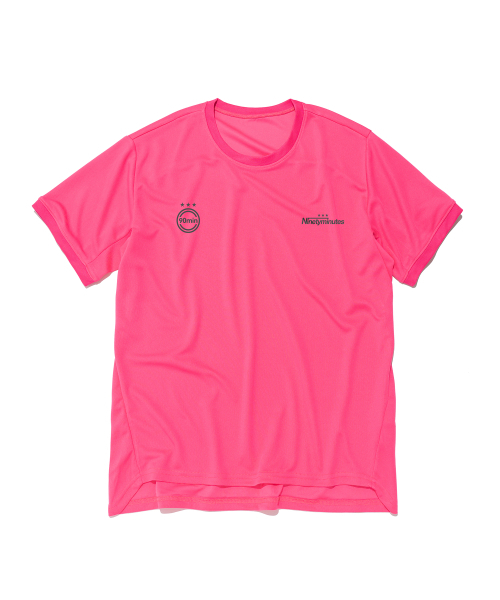 NINETYMINUTES（ナインティーミニッツ）の「[AIR STREAM] チームスタッフ トレーニング半袖Tシャツ (ピンク)（Tシャツ/カットソー・メンズ・その他・MEDIUM/LARGE/X-LARGE/XXX-LARGE/2XL）」の2枚目の写真