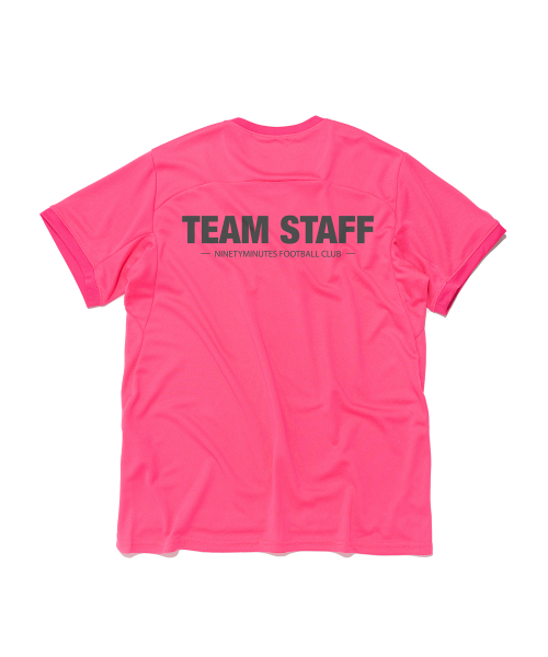 NINETYMINUTES（ナインティーミニッツ）の「[AIR STREAM] チームスタッフ トレーニング半袖Tシャツ (ピンク)（Tシャツ/カットソー・メンズ・その他・MEDIUM/LARGE/X-LARGE/XXX-LARGE/2XL）」の3枚目の写真