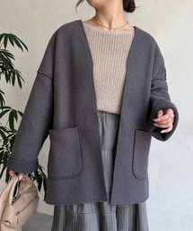 リバーシブルミドルコート