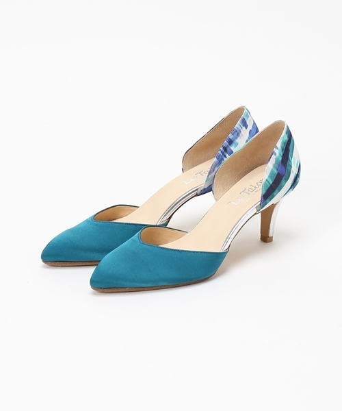 LE TALON（ルタロン）の「【Oggi 5月号掲載】7CMポインテッドドルセーパンプス◆（パンプス・レディース・グリーン/ブラック/シルバー/ピンク・35.5/37.5/37/36.5/38/36/35）」の5枚目の写真