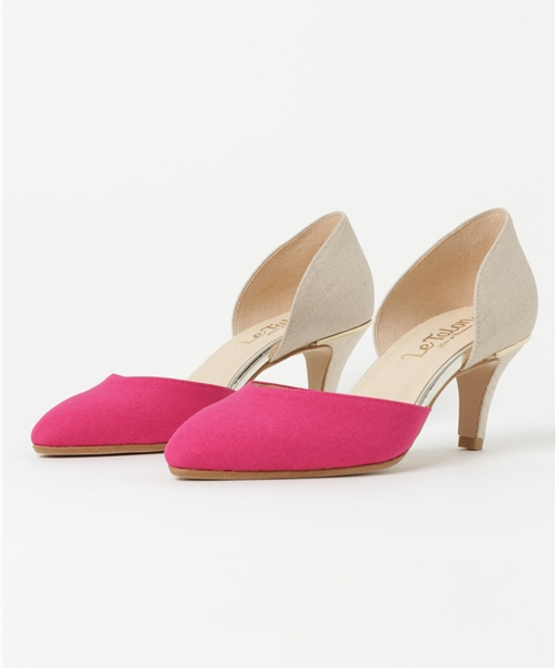 LE TALON（ルタロン）の「【Oggi 5月号掲載】7CMポインテッドドルセーパンプス◆（パンプス・レディース・グリーン/ブラック/シルバー/ピンク・35.5/37.5/37/36.5/38/36/35）」の7枚目の写真