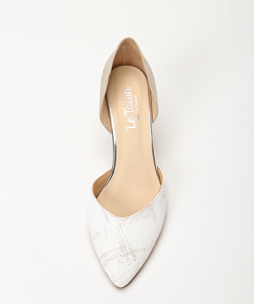 LE TALON（ルタロン）の「【Oggi 5月号掲載】7CMポインテッドドルセーパンプス◆（パンプス・レディース・グリーン/ブラック/シルバー/ピンク・35.5/37.5/37/36.5/38/36/35）」の20枚目の写真