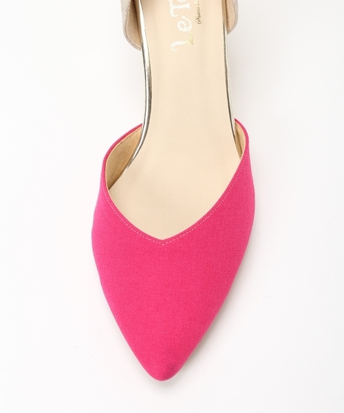 LE TALON（ルタロン）の「【Oggi 5月号掲載】7CMポインテッドドルセーパンプス◆（パンプス・レディース・グリーン/ブラック/シルバー/ピンク・35.5/37.5/37/36.5/38/36/35）」の14枚目の写真