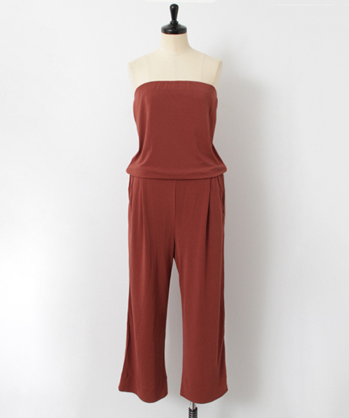 BY MALENE BIRGER（バイマレーネビルガー）の「BY MALENE BIRGER JUMPSUIT（サロペット/オーバーオール・レディース・ブラック/レッド・XS size/XX-SMALL）」の10枚目の写真