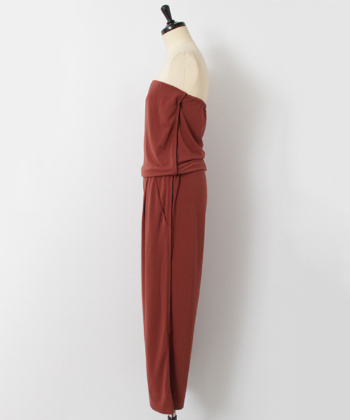 BY MALENE BIRGER（バイマレーネビルガー）の「BY MALENE BIRGER JUMPSUIT（サロペット/オーバーオール・レディース・ブラック/レッド・XS size/XX-SMALL）」の11枚目の写真