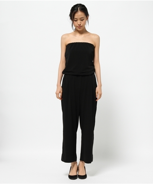 BY MALENE BIRGER（バイマレーネビルガー）の「BY MALENE BIRGER JUMPSUIT（サロペット/オーバーオール・レディース・ブラック/レッド・XS size/XX-SMALL）」の3枚目の写真