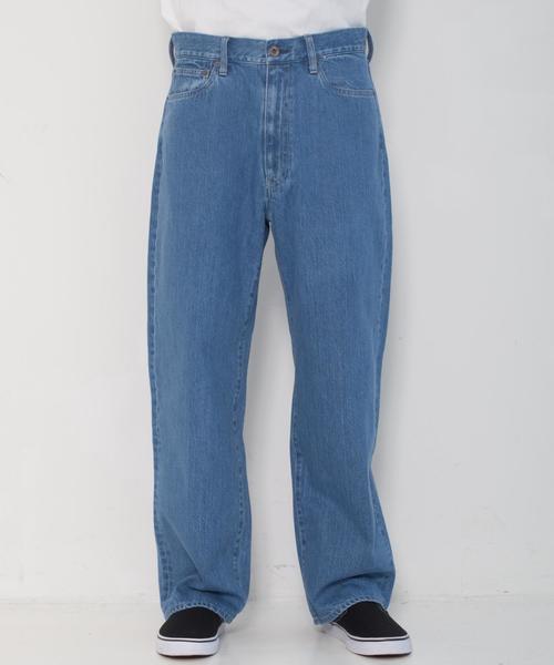 green label relaxing（グリーンレーベルリラクシング）の「SC CMC/WSH/デニム バギー 5P パンツ◆（デニムパンツ・メンズ・ライトブルー・LARGE/SMALL/MEDIUM）」の2枚目の写真