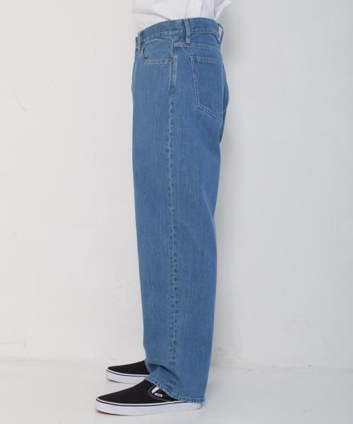 green label relaxing（グリーンレーベルリラクシング）の「SC CMC/WSH/デニム バギー 5P パンツ◆（デニムパンツ・メンズ・ライトブルー・LARGE/SMALL/MEDIUM）」の3枚目の写真