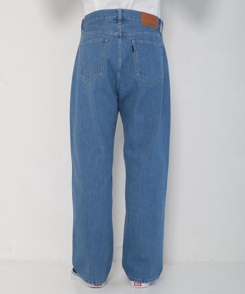 green label relaxing（グリーンレーベルリラクシング）の「SC CMC/WSH/デニム バギー 5P パンツ◆（デニムパンツ・メンズ・ライトブルー・LARGE/SMALL/MEDIUM）」の4枚目の写真