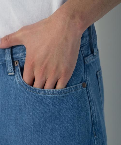 green label relaxing（グリーンレーベルリラクシング）の「SC CMC/WSH/デニム バギー 5P パンツ◆（デニムパンツ・メンズ・ライトブルー・LARGE/SMALL/MEDIUM）」の6枚目の写真