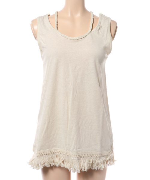 チャイハネ（チャイハネ）の「【チャイハネ】yul フリンジタンクトップ（タンクトップ・レディース・イエロー/ブルー/ホワイト・FREE）」の11枚目の写真