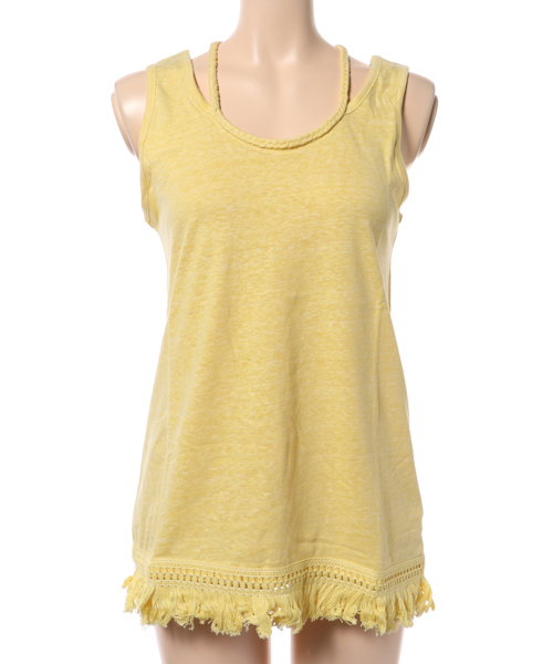 チャイハネ（チャイハネ）の「【チャイハネ】yul フリンジタンクトップ（タンクトップ・レディース・イエロー/ブルー/ホワイト・FREE）」の14枚目の写真