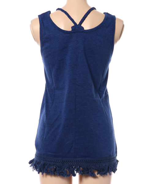 チャイハネ（チャイハネ）の「【チャイハネ】yul フリンジタンクトップ（タンクトップ・レディース・イエロー/ブルー/ホワイト・FREE）」の5枚目の写真