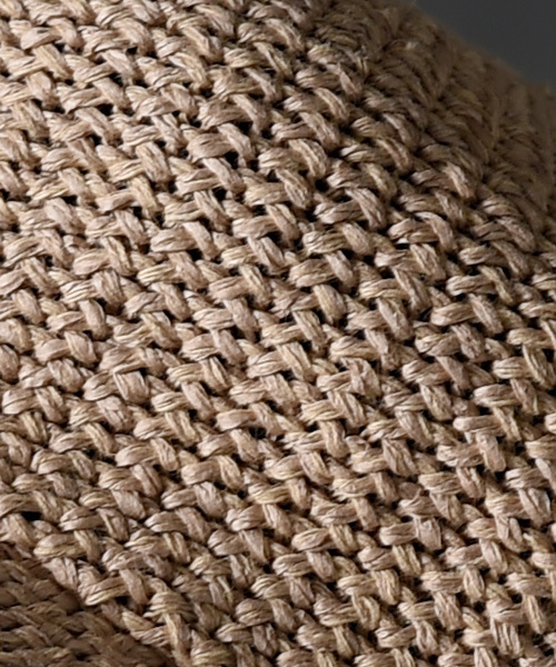 amorous insense（アモラスインセンス）の「[通気性抜群]ペーパーキャスケット（キャスケット・レディース・ブラック/ベージュ系その他/ベージュ・ﾌﾘ-）」の12枚目の写真