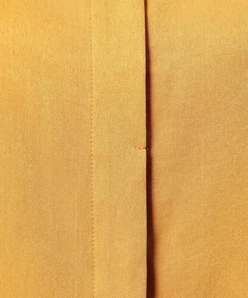 BEAUTY&YOUTH UNITED ARROWS（ビューティーアンドユースユナイテッドアローズ）の「BY デシンフリルスリーブブラウス ◆（シャツ/ブラウス・レディース・オフホワイト/ベージュ/イエロー・FREE）」の14枚目の写真