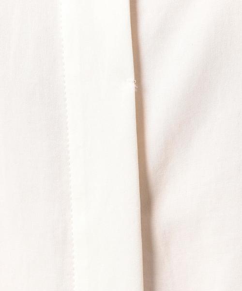 BEAUTY&YOUTH UNITED ARROWS（ビューティーアンドユースユナイテッドアローズ）の「BY デシンフリルスリーブブラウス ◆（シャツ/ブラウス・レディース・オフホワイト/ベージュ/イエロー・FREE）」の7枚目の写真