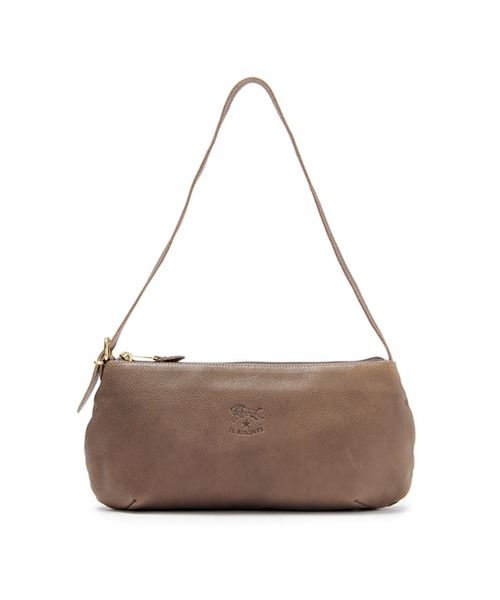 IL BISONTE(イルビゾンテ)の「IL BISONTE / ORIGINAL LEATHER / ショルダーバッグ(ショルダーバッグ・レディース・ブラック/ホワイト/ダークブラウン/レッド/オリーブ/ライトブラウン/ナチュラル/グリーン/オレンジ/レンガ/ネイビー/グレー・FREE)」の4枚目の写真