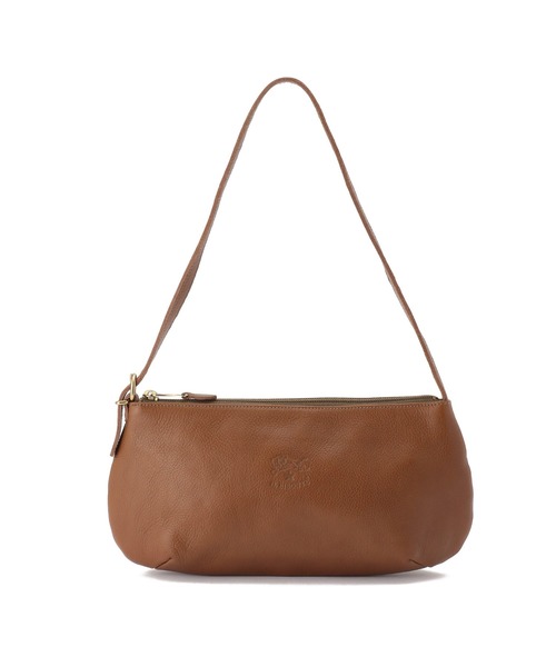 IL BISONTE(イルビゾンテ)の「IL BISONTE / ORIGINAL LEATHER / ショルダーバッグ(ショルダーバッグ・レディース・ブラック/ホワイト/ダークブラウン/レッド/オリーブ/ライトブラウン/ナチュラル/グリーン/オレンジ/レンガ/ネイビー/グレー・FREE)」の7枚目の写真