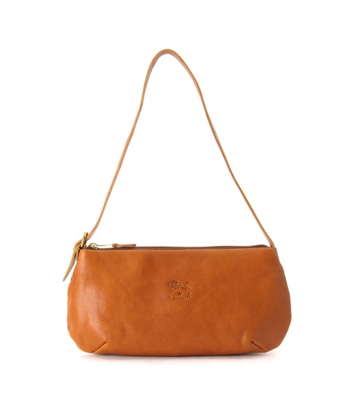 IL BISONTE(イルビゾンテ)の「IL BISONTE / ORIGINAL LEATHER / ショルダーバッグ(ショルダーバッグ・レディース・ブラック/ホワイト/ダークブラウン/レッド/オリーブ/ライトブラウン/ナチュラル/グリーン/オレンジ/レンガ/ネイビー/グレー・FREE)」の6枚目の写真