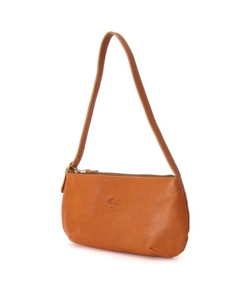 IL BISONTE(イルビゾンテ)の「IL BISONTE / ORIGINAL LEATHER / ショルダーバッグ(ショルダーバッグ・レディース・ブラック/ホワイト/ダークブラウン/レッド/オリーブ/ライトブラウン/ナチュラル/グリーン/オレンジ/レンガ/ネイビー/グレー・FREE)」の16枚目の写真