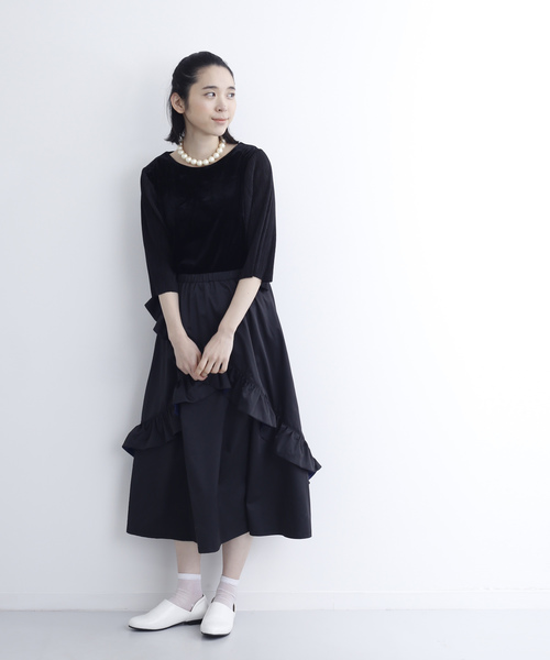 merlot plus(メルロープリュス)の「サイドカットローファー000-9489(パンプス・レディース・ブラック/ブラウン/レッド/キャメル/ホワイト・LL/S/M/L)」の11枚目の写真