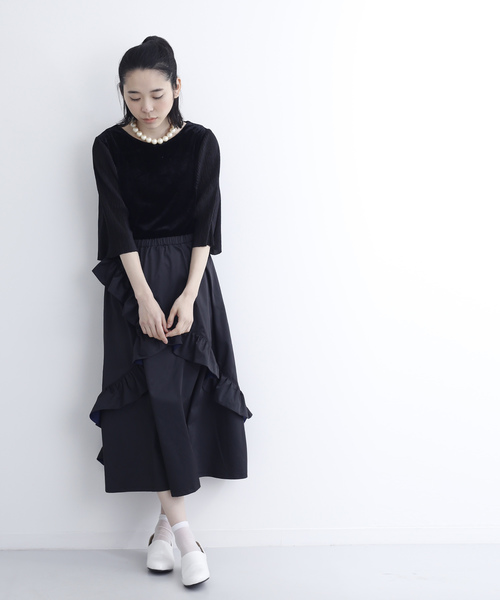 merlot plus(メルロープリュス)の「サイドカットローファー000-9489(パンプス・レディース・ブラック/ブラウン/レッド/キャメル/ホワイト・LL/S/M/L)」の12枚目の写真