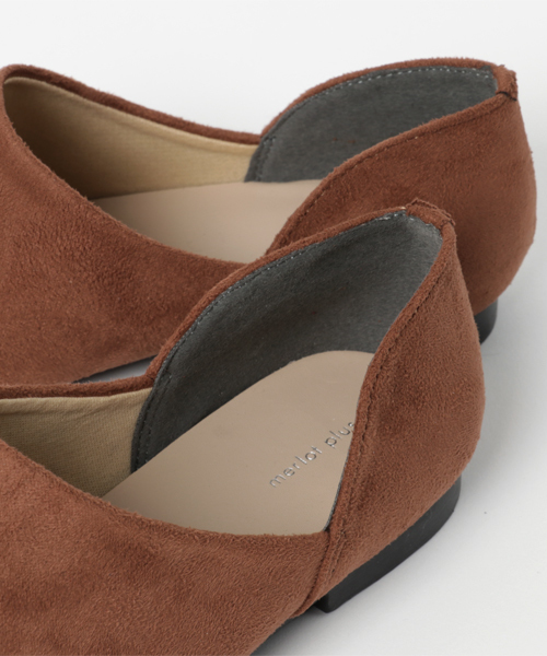 merlot plus(メルロープリュス)の「サイドカットローファー000-9489(パンプス・レディース・ブラック/ブラウン/レッド/キャメル/ホワイト・LL/S/M/L)」の20枚目の写真