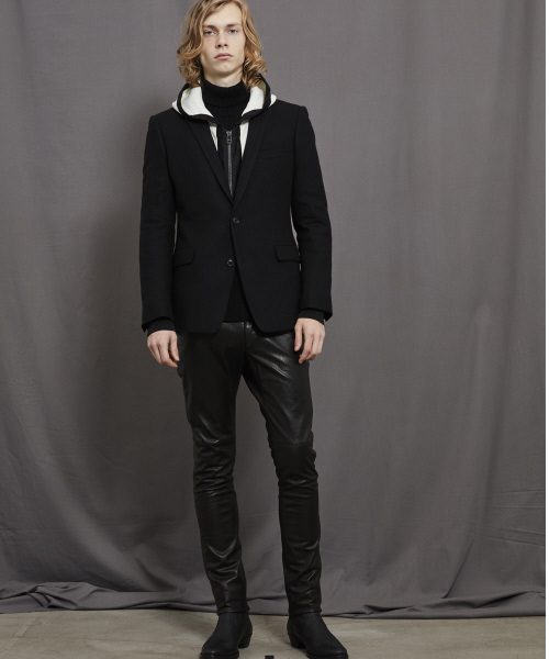 美品　定価7万程　5351 POUR LES HOMMES ゴートレザーパンツ 美品 定価7万程 5351 POUR LES HOMMES ゴートレザーパンツ