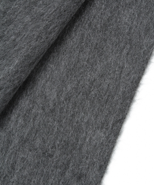 laboratory work（ラボラトリーワーク）の「ボリュームフリンジストール（ストール/ショール・レディース・レッド/ライトグレー/ブラック/ベージュ系その他・FREE）」の8枚目の写真