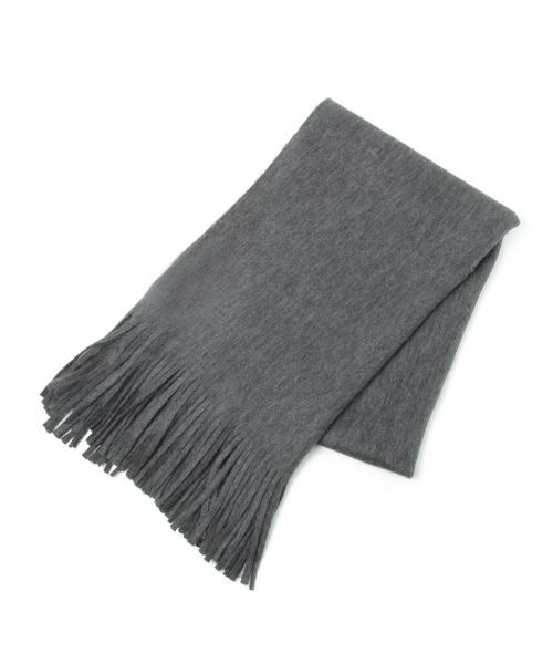 laboratory work（ラボラトリーワーク）の「ボリュームフリンジストール（ストール/ショール・レディース・レッド/ライトグレー/ブラック/ベージュ系その他・FREE）」の10枚目の写真