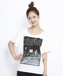 X-girl | TO THE MOON BIG TOP(Tシャツ/カットソー)