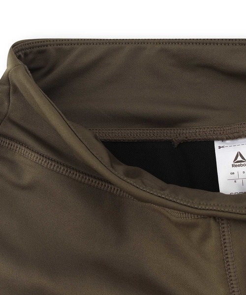 Reebok（リーボック）の「【中村アン着用モデル】キレイフィットロングタイツ（レギンス/スパッツ・レディース・カーキ/ブラック・SMALL/X-LARGE/LARGE/MEDIUM）」の4枚目の写真