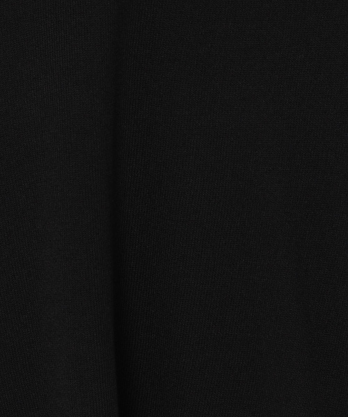 laboratory work（ラボラトリーワーク）の「コクーンホールガーメントVネックニットプルオーバー（ニット/セーター・レディース・ホワイト/ブラック/オレンジ・MEDIUM）」の9枚目の写真