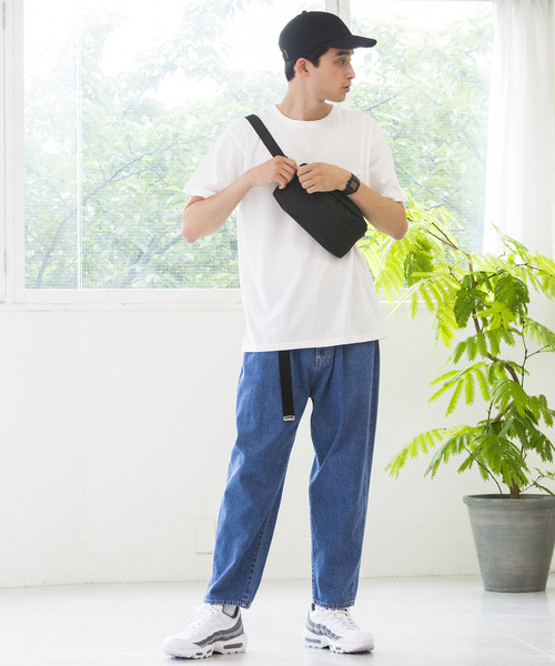 WEGO（ウィゴー）の「WEGO/ボックスウエストバッグ（ボディバッグ/ウエストポーチ・メンズ・ベージュ/ホワイト/ブラック/グレー系その他/ブルー系その他・FREE）」の10枚目の写真