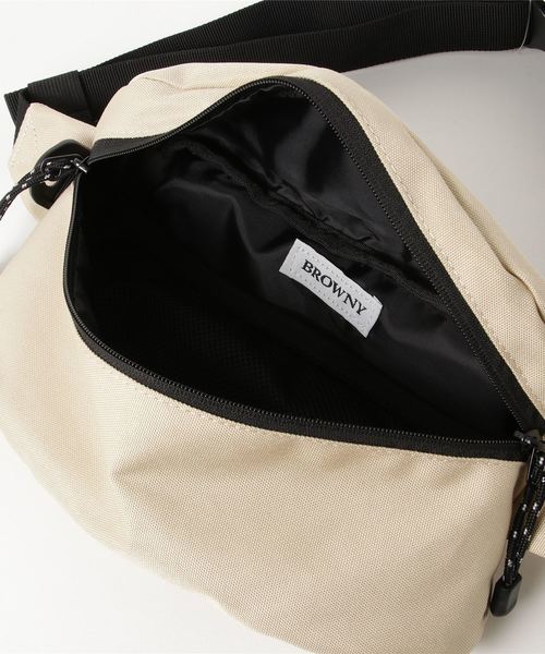 WEGO（ウィゴー）の「WEGO/ボックスウエストバッグ（ボディバッグ/ウエストポーチ・メンズ・ベージュ/ホワイト/ブラック/グレー系その他/ブルー系その他・FREE）」の8枚目の写真