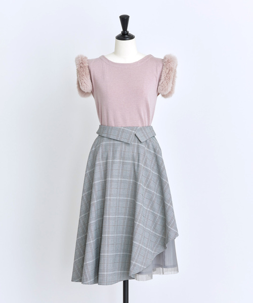 Noela　レイヤードヘムスカート Noela（ノエラ）の「レイヤードヘムスカート（スカート）」 - WEAR