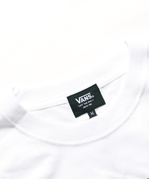 VANS(バンズ)の「VANS/ヴァンズ Classic Logo S/S T-shirts 半袖Tシャツ(Tシャツ/カットソー・メンズ・ホワイト/ブラック/ホワイト系その他/ホワイト×レッド/グリーン/ブラック×レッド/ホワイト×パープル/ベージュ・XL/M/L/S)」の21枚目の写真