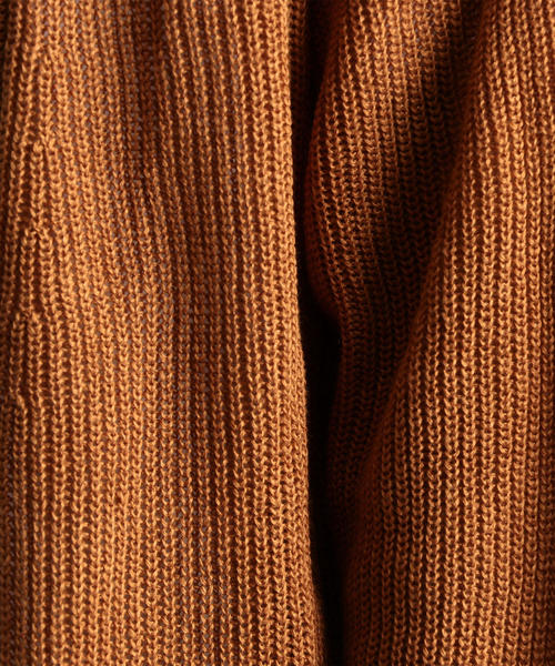 green label relaxing（グリーンレーベルリラクシング）の「NM リネン 畦 イージー カーディガン（カーディガン/ボレロ・メンズ・ネイビー/ブラウン/オリーブ/ダークグレー・S/M/L）」の19枚目の写真