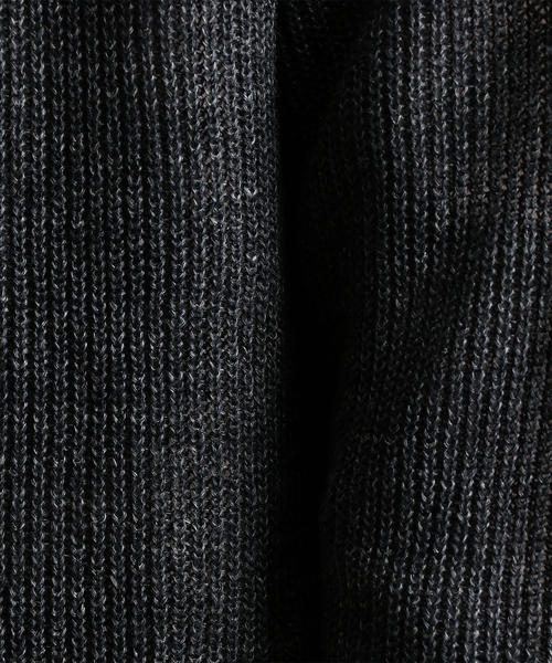 green label relaxing（グリーンレーベルリラクシング）の「NM リネン 畦 イージー カーディガン（カーディガン/ボレロ・メンズ・ネイビー/ブラウン/オリーブ/ダークグレー・S/M/L）」の18枚目の写真